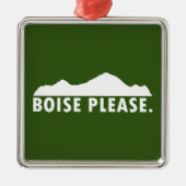 Boise bitte ornament aus metall (Vorne)