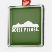 Boise bitte ornament aus metall (Links)