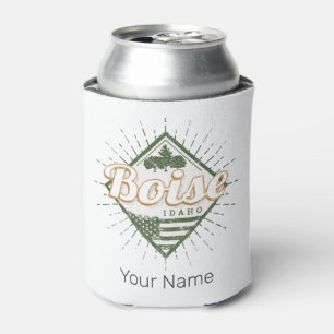 Boise City Idaho Vereinigte Staaten Vintag USA Tre Dosenkühler