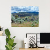 Boise Foothills Poster (Heimbüro)