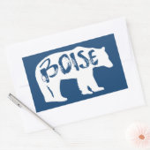 Boise Idaho Bear Rechteckiger Aufkleber (Umschlag)