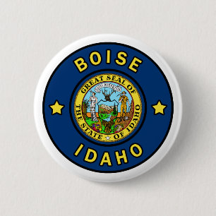 Boise Idaho Button