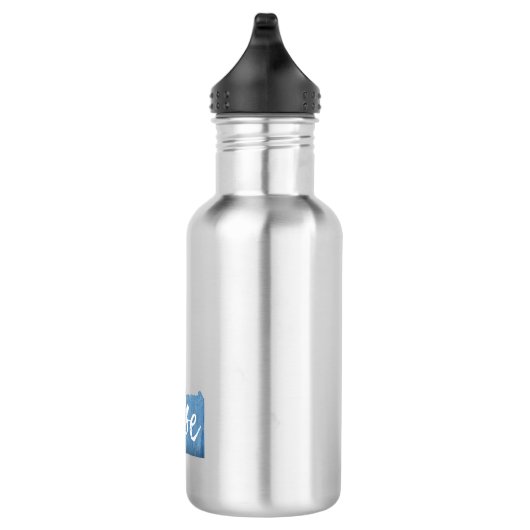 Boise, Idaho Edelstahlflasche (Rechts)