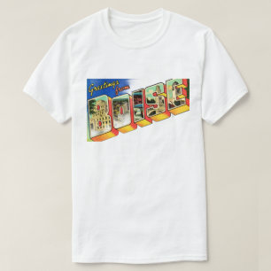 Boise Idaho Fade-out T-Shirt