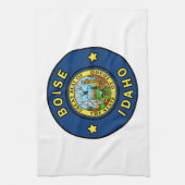 Boise Idaho Geschirrtuch (Vertikal)