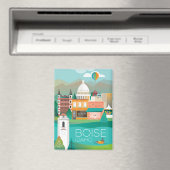Boise, Idaho Kühlschrank Magnet (In Situ (Geschirrspüler))