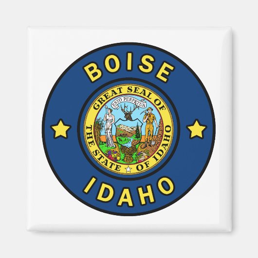 Boise Idaho Magnet (Vorne)