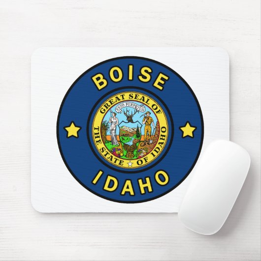 Boise Idaho Mousepad (Mit Mouse)