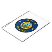 Boise Idaho Notizblock (Linke Seite)