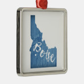 Boise, Idaho Ornament Aus Metall (Rechts)