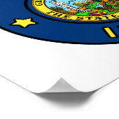 Boise Idaho Poster (Ecke)