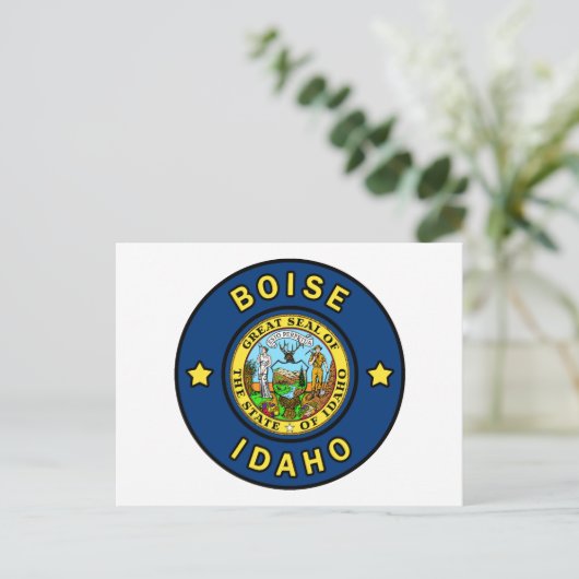 Boise Idaho Postkarte (Stehend Vorderseite)