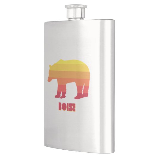 Boise Idaho Rainbow Bear Flachmann (Links)
