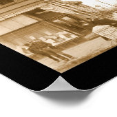 Boise Idaho Street Foto 1907 Poster (Ecke)