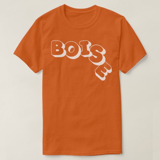Boise Idaho TShirt 18 (Design vorne)
