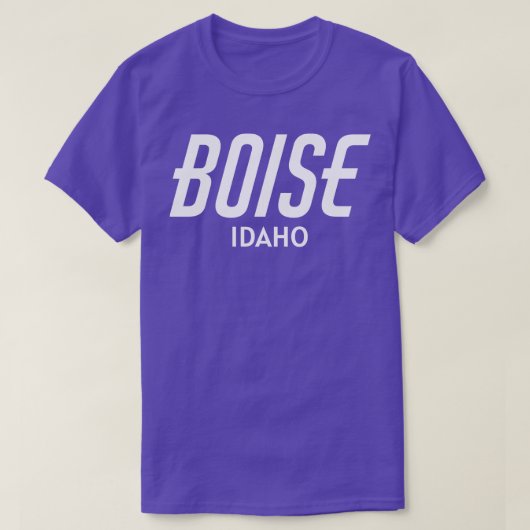 Boise Idaho TShirt 6 (Design vorne)