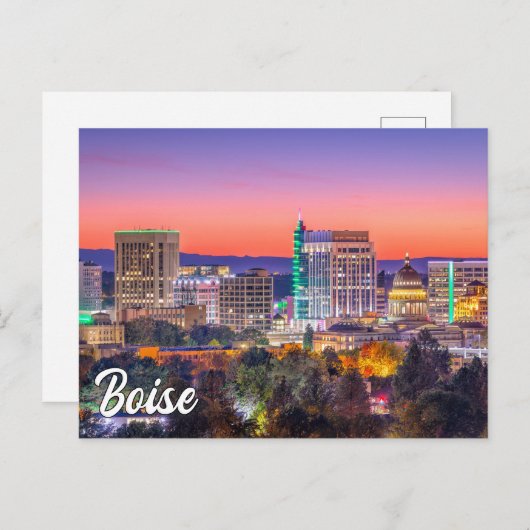 Boise, Idaho, Vereinigte Staaten Postkarte (Vorne/Hinten)