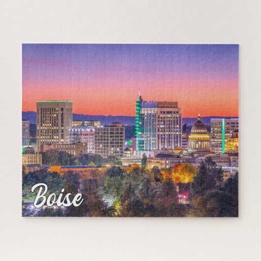 Boise, Idaho, Vereinigte Staaten Puzzle (Horizontal)