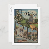 Boise, IdahoLarge Letter ScenesBoise, ID Postkarte (Vorne/Hinten)