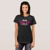 Boise Mädchen Reise 2023 Frauen Junggesellinnenabs T-Shirt (Vorne ganz)