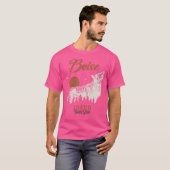Boise Mountains Idaho Forest Wolf T-Shirt (Vorne ganz)