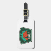 Boise National Forest Camping Gepäckanhänger (Vorderseite vertikal)