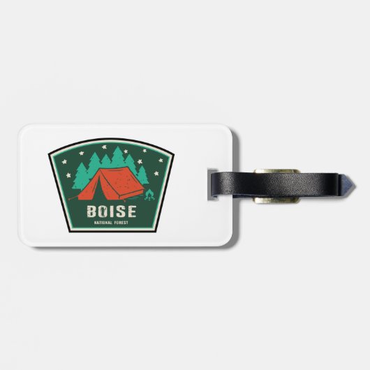 Boise National Forest Camping Gepäckanhänger (Rückseite horizontal)