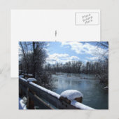 Boise River Bridge Postcard Postkarte (Vorne/Hinten)