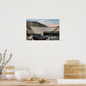 Boise River und Great Arrow Rock Dam Poster (Küche)