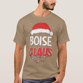 Boise Santa Claus Weihnachten Matching Costume T-S T-Shirt