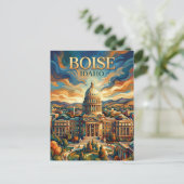 Boise USA Postkarte (Stehend Vorderseite)