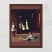 Boit Daughters von Sargent John Singer Postkarte (Vorderseite)