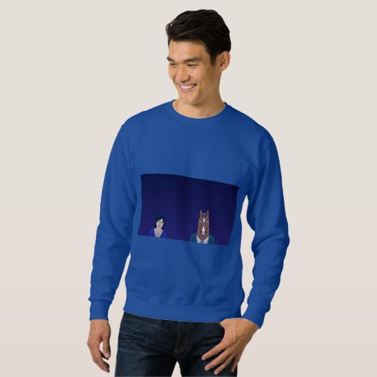 Bojack Horseman - Blue Sweatshirt (Vorne ganz)