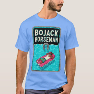 Bojack Horseman Pool Schwimmkörper T-Shirt