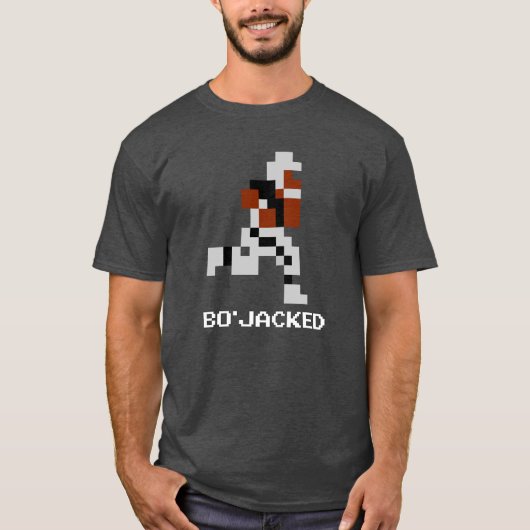 Bo'Jacked (schwarz) T-Shirt (Vorderseite)