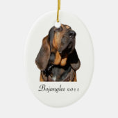 Bojangles Weihnachtsverzierung Keramik Ornament (Vorne)