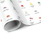 Bojen-Führer-Packpapier Geschenkpapier (Rolleneckpunkt)