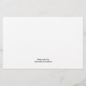 Bojen-Stationäre Briefpapier (Rückseite)