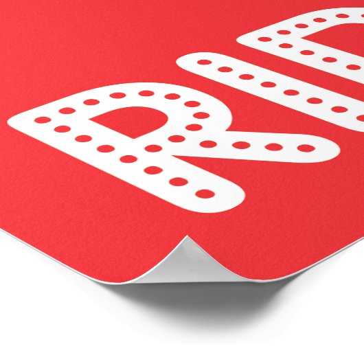 Bojo the Clown Tory Circus Ringmaster Poster (Ecke)