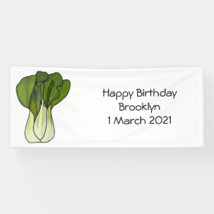 Bok-Choy-Cartoon-Illustration Banner