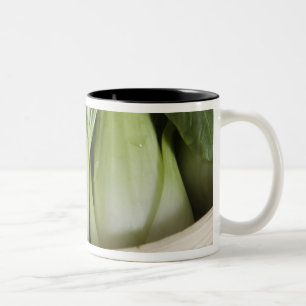 Bok choy zweifarbige tasse