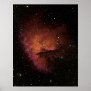 Bok Globules in NGC 281 Poster