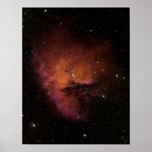 Bok Globules in NGC 281 Poster (Vorne)