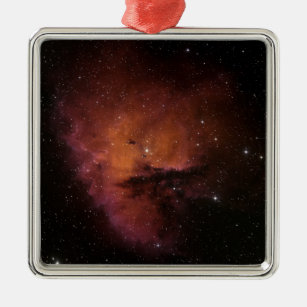 Bok Globules in NGC 281 Silbernes Ornament