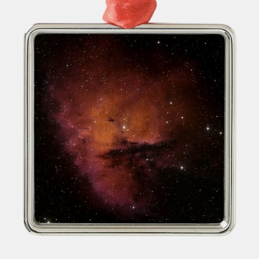 Bok Globules in NGC 281 Silbernes Ornament (Vorne)