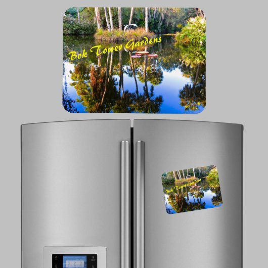 Bok Tower Botanischer Garten See Wales Florida Magnet