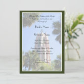 Bok Tower Wedding, personalisiert Einladung (Stehend Vorderseite)