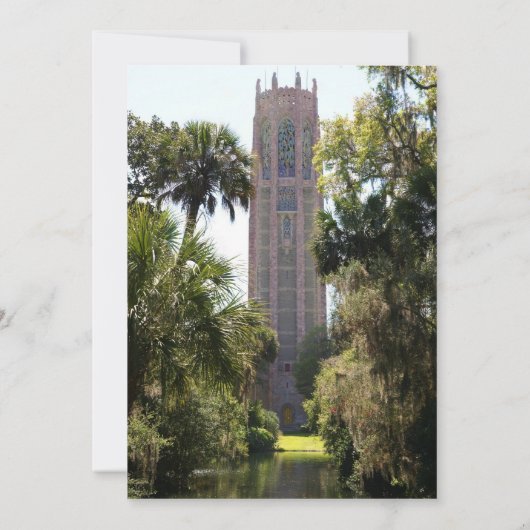 Bok Tower Wedding Save The Date (Rückseite)