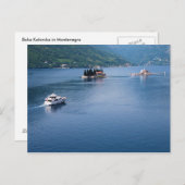 Boka Kotorska in Montenegro Postcard Postkarte (Vorne/Hinten)