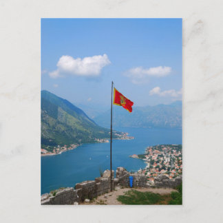 Boka Kotorska in Montenegro Postcard Postkarte